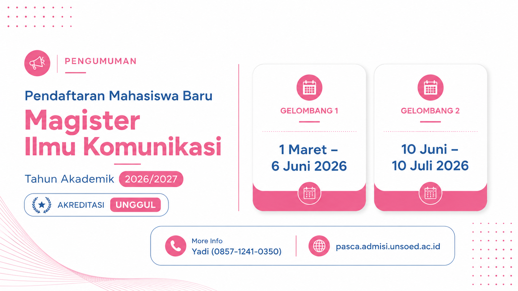 Pengumuman 1